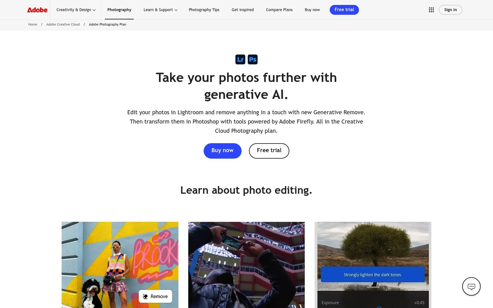 Adobe Photography Plan — Adobe offer preview
