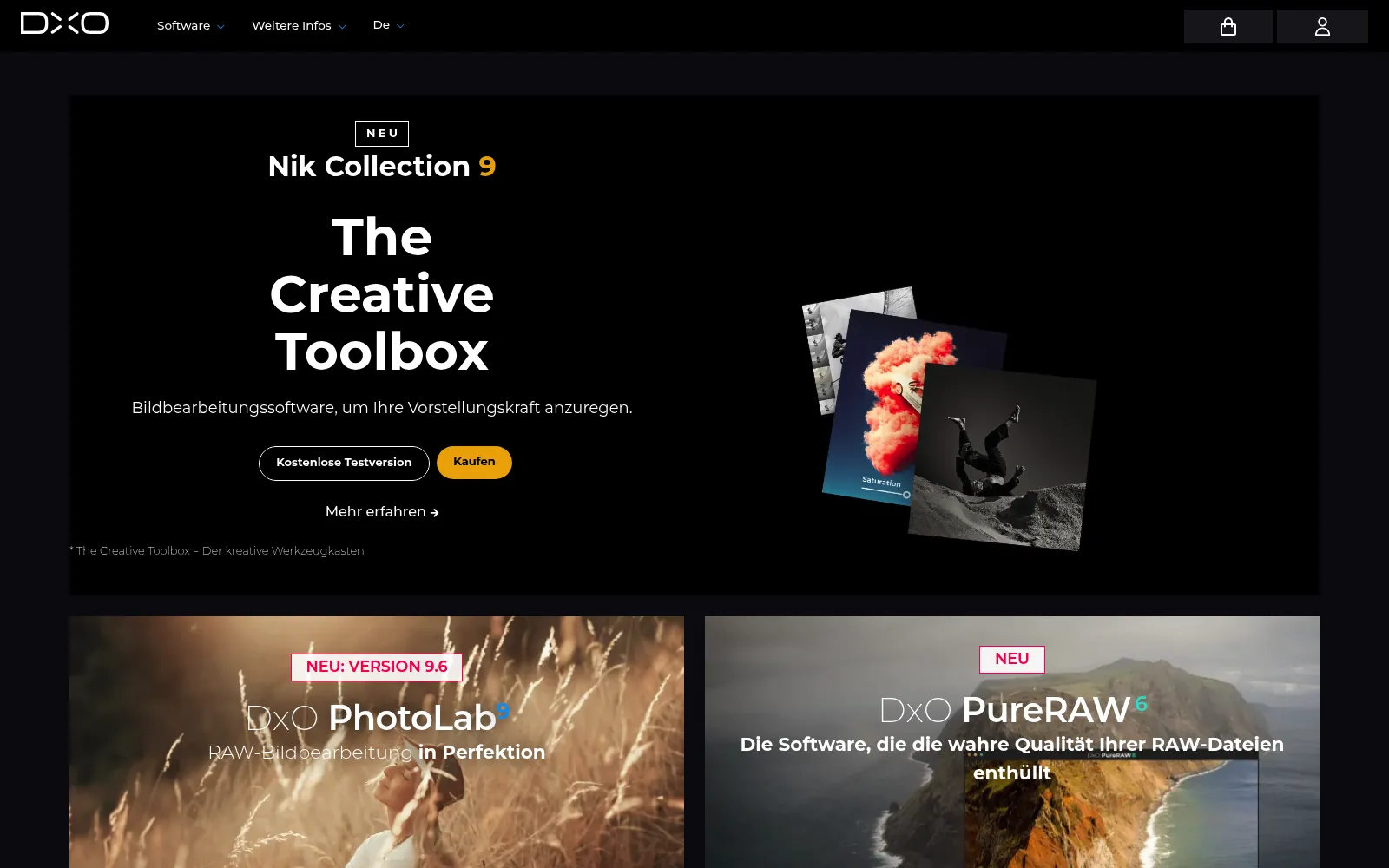 DxO Sommer-Sale — 20% Rabatt auf alle DxO-Software — DxO offer preview